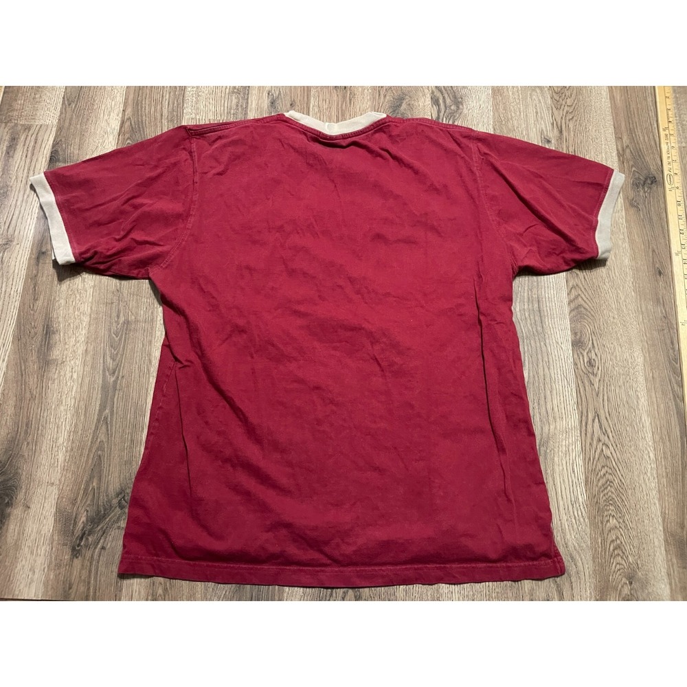 Cabela's Shirt, Men's Size Large, Red, Logo, Short Sleeve, Crew Neck - Picture 2 of 10